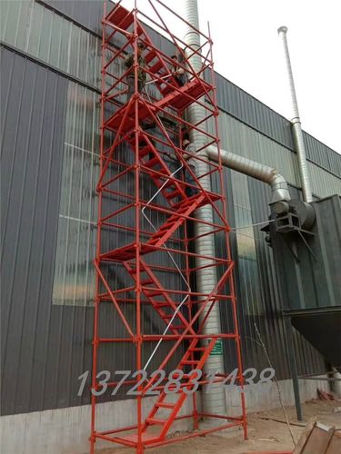 新型施工安全爬梯梯笼 路桥安全爬梯 通达厂家大量现货